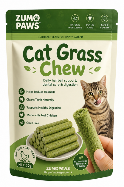 Cat Grass Chew
