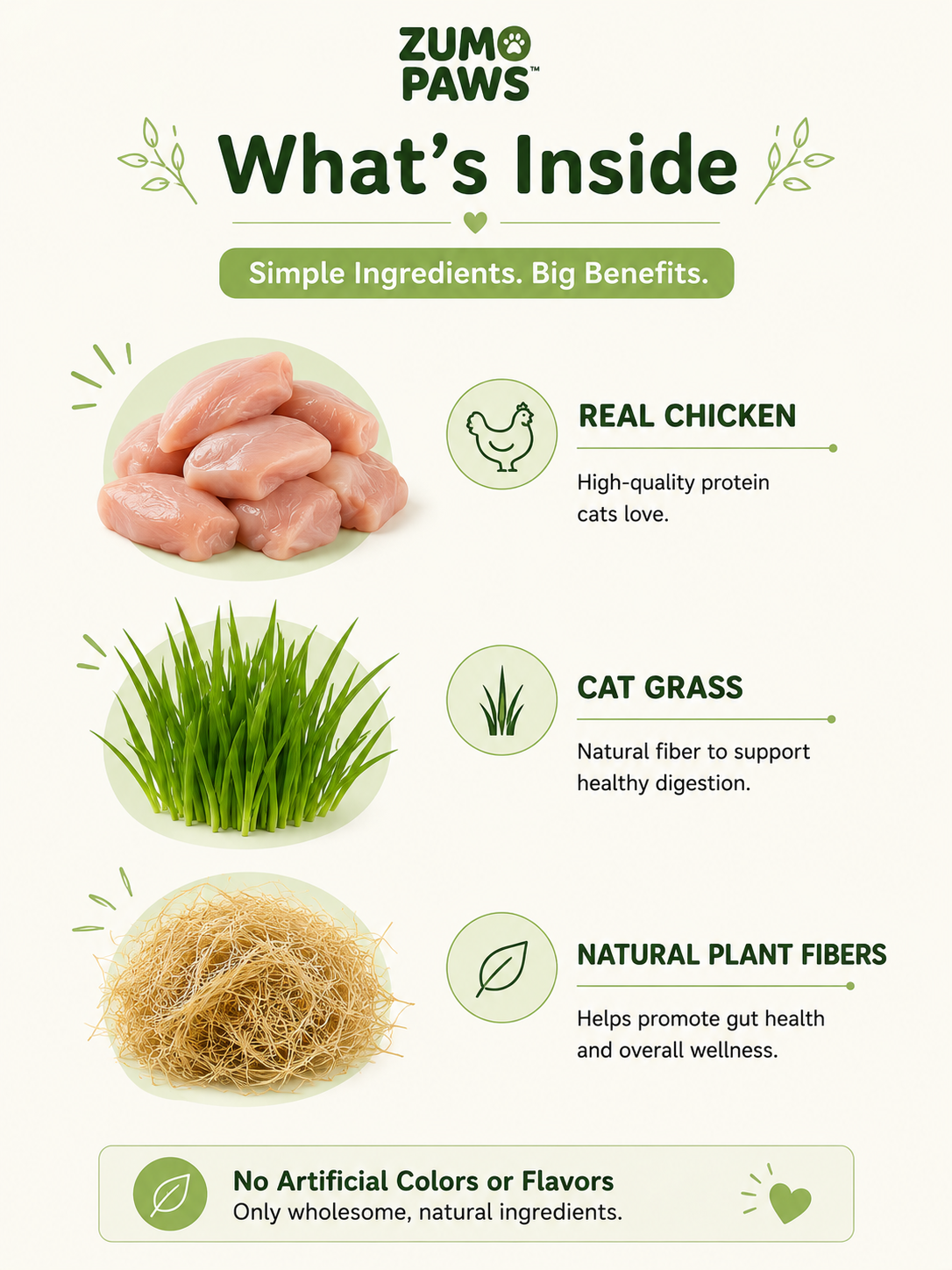 Cat Grass Chew