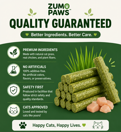 Cat Grass Chew