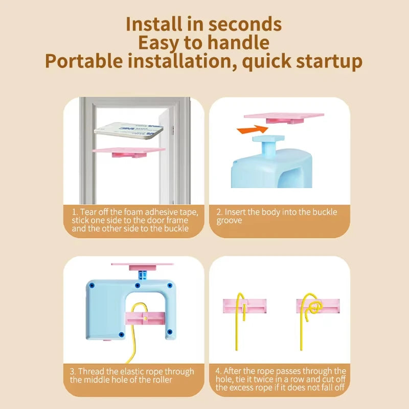Hanging automated toy for cats